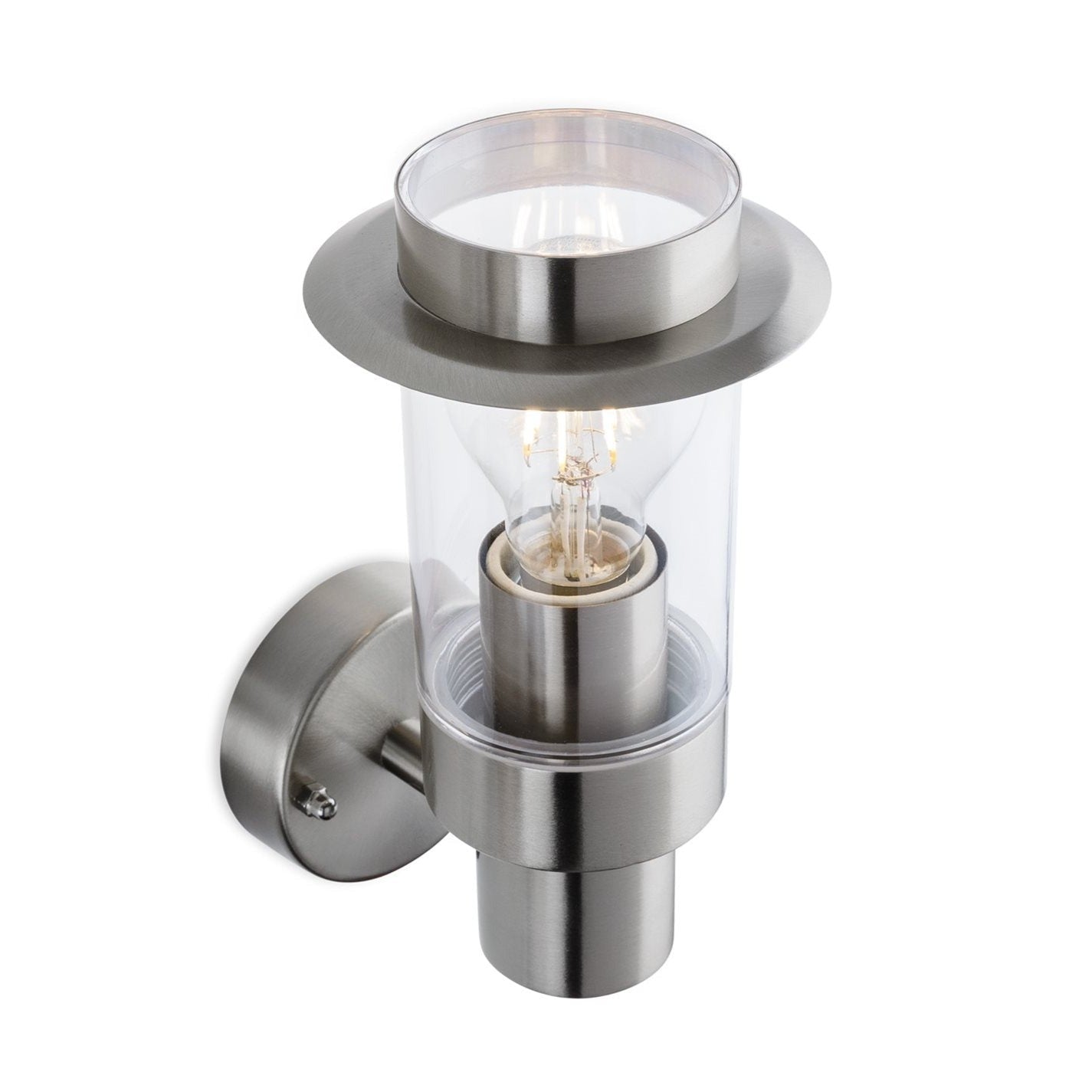 Hayes Outdoor Wall Light, Stainless Steel