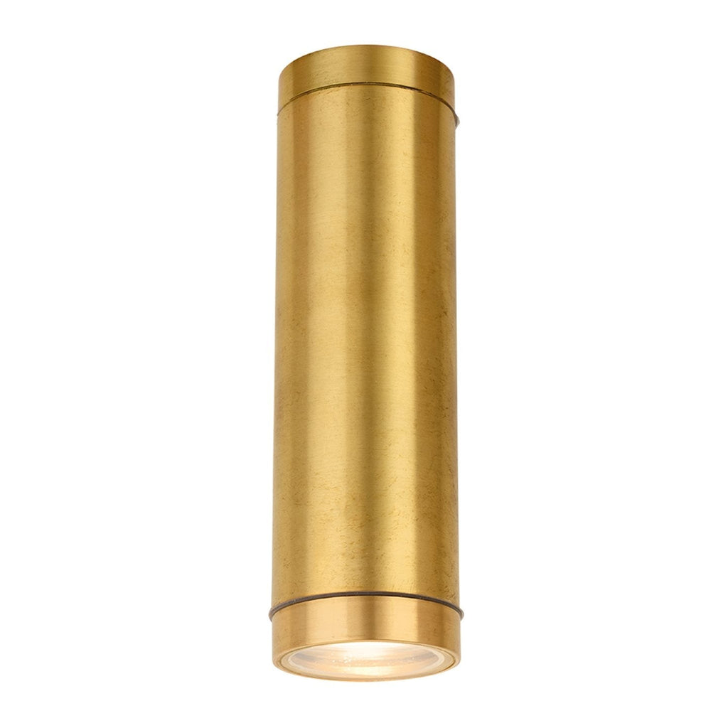 Darya Up & Down Wall Light, Solid Brass