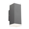 Corfu Square LED Up & Down Wall Light