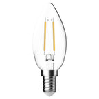 C35 | E14 | 250lm | Warm White 2700k (25w eqv)