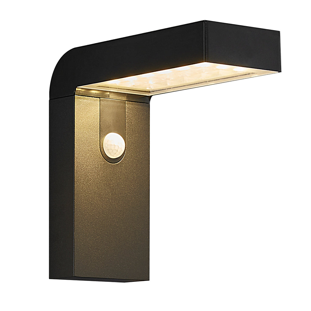 Alya LED Solar Wall Light
