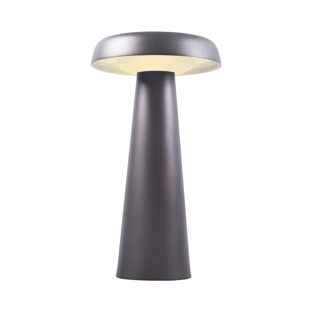 Arcello Rechargeable Table Lamp, Burnished Brass