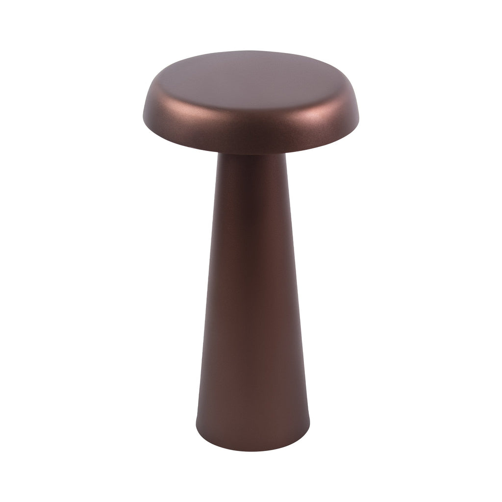 Arcello Rechargeable Table Lamp, Burnished Brass