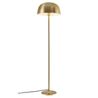 Cera Floor Lamp, Brass