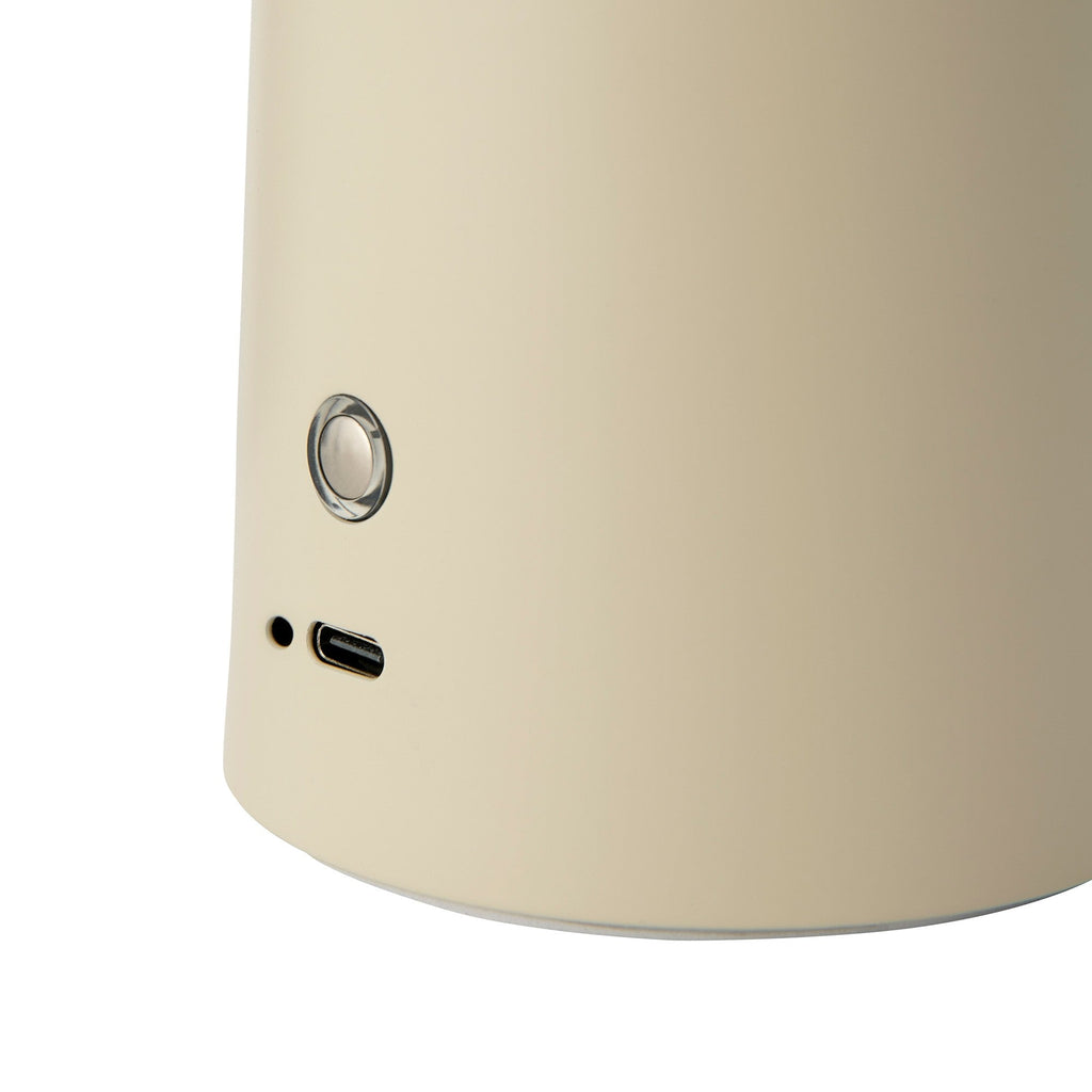 Faye Portable Table Lamp, Black