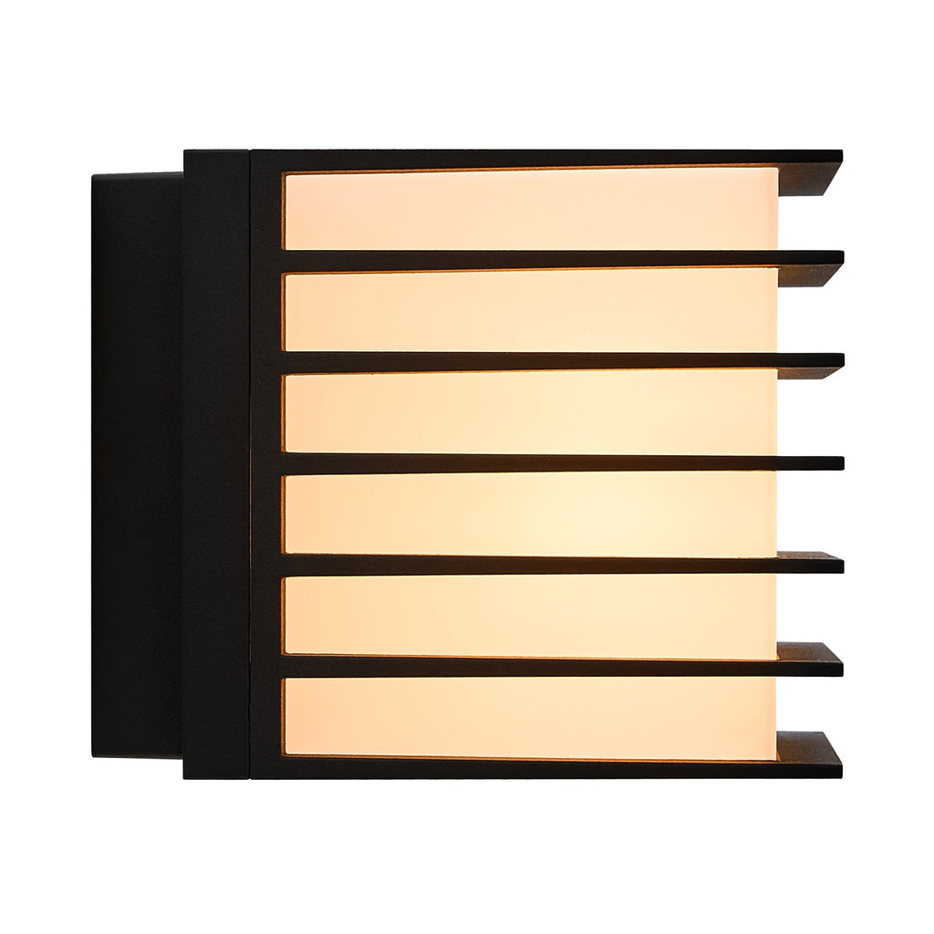 Fluctus 13 Outdoor Wall Light, Black