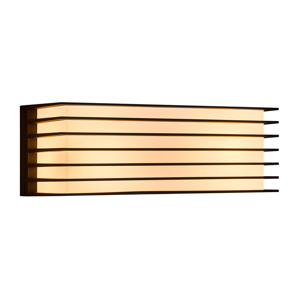 Fluctus 28 Outdoor Wall Light, Black