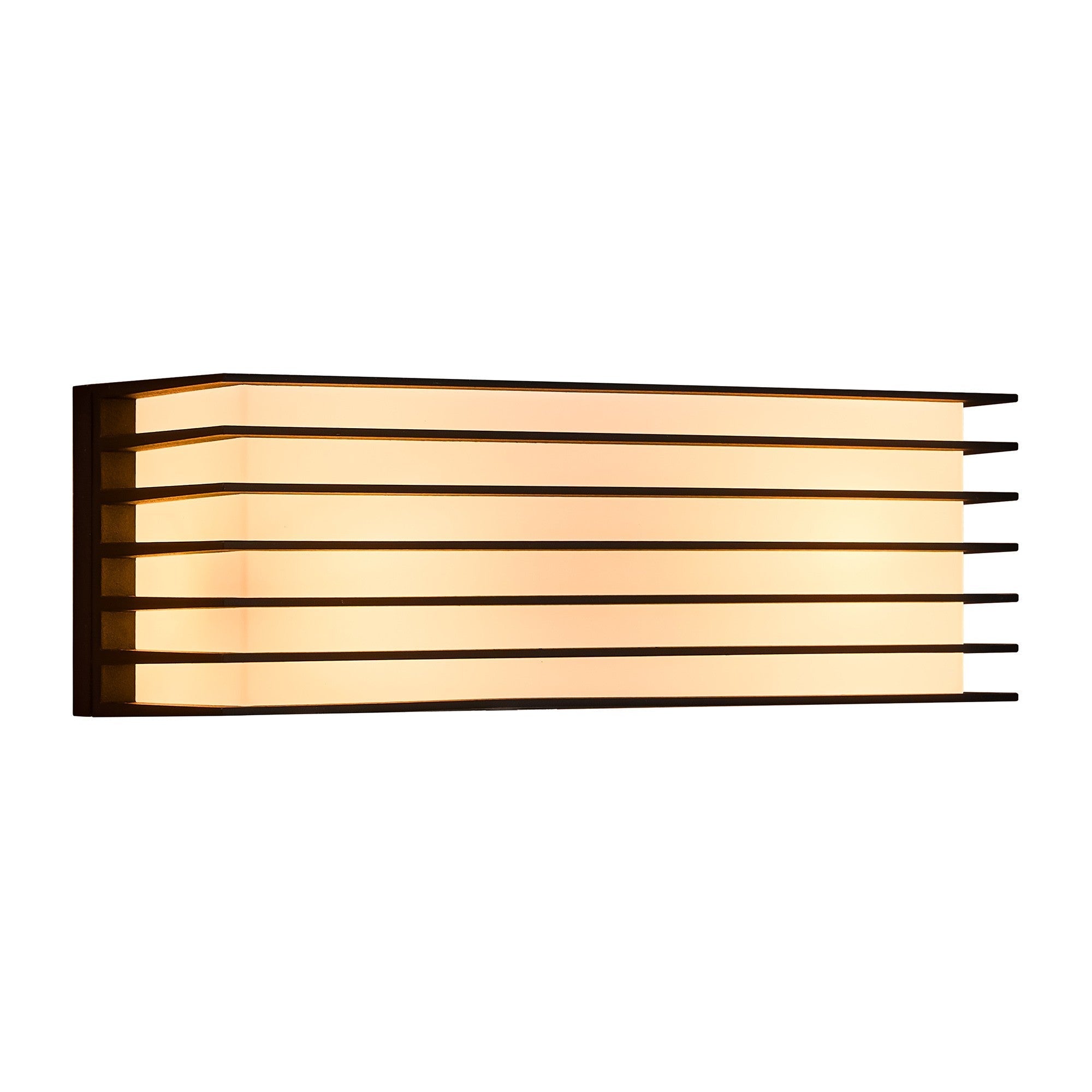 Fluctus 28 Outdoor Wall Light, Black
