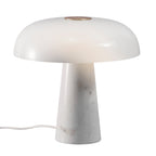 Glossy Table Lamp, White