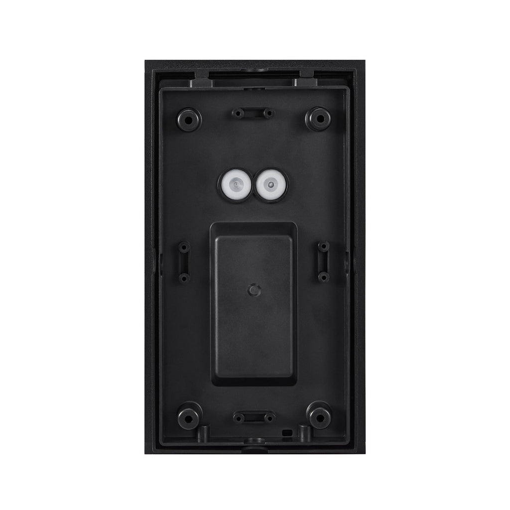 Griffin Wall Light, Black/Smoke