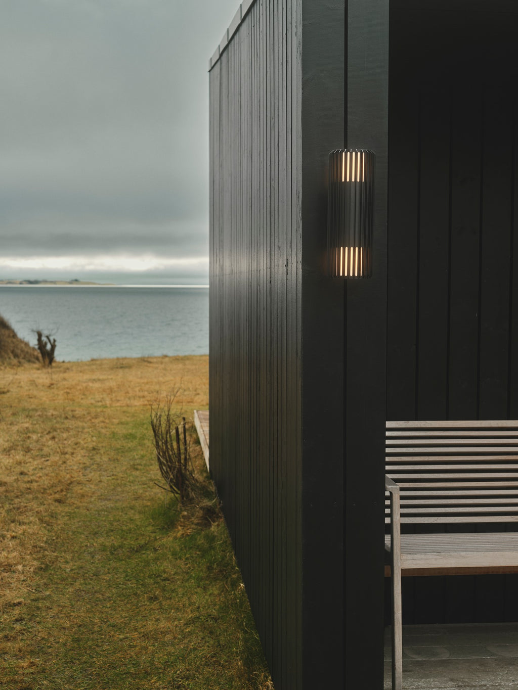 Aludra Double Outdoor Wall Light