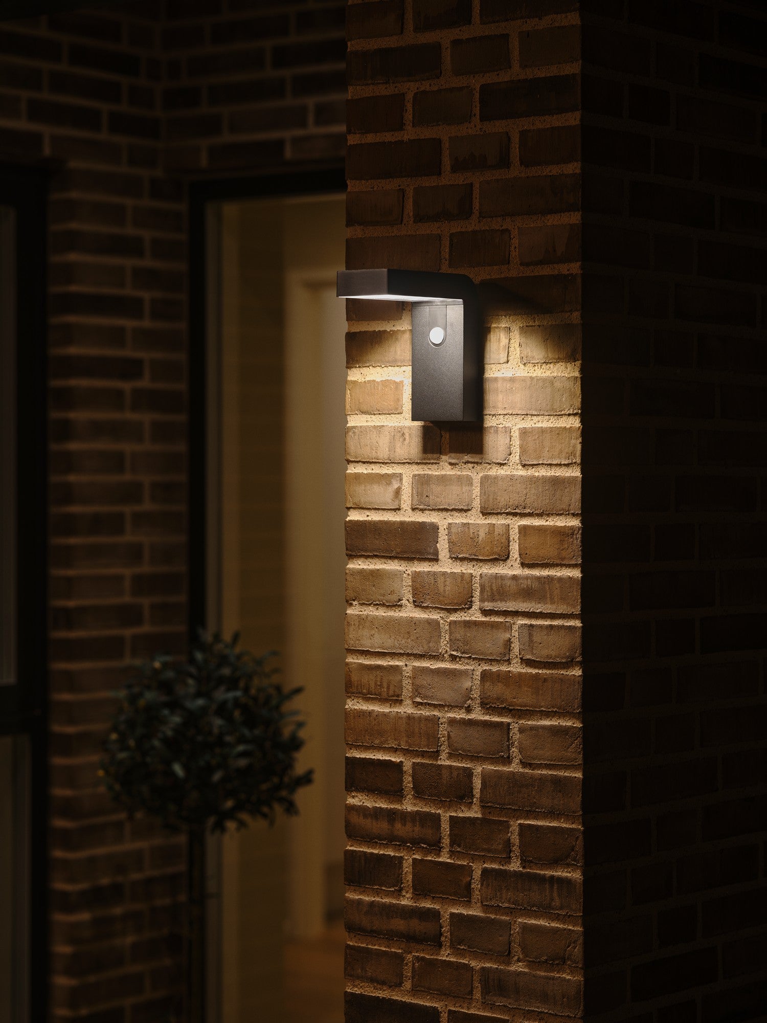 Alya LED Solar Wall Light