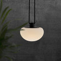 Sponge 20 Rechargeable Hanging Lamp, Black/Opal