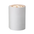 Milo Paintable Plaster Cylinder Up & Down Wall Light