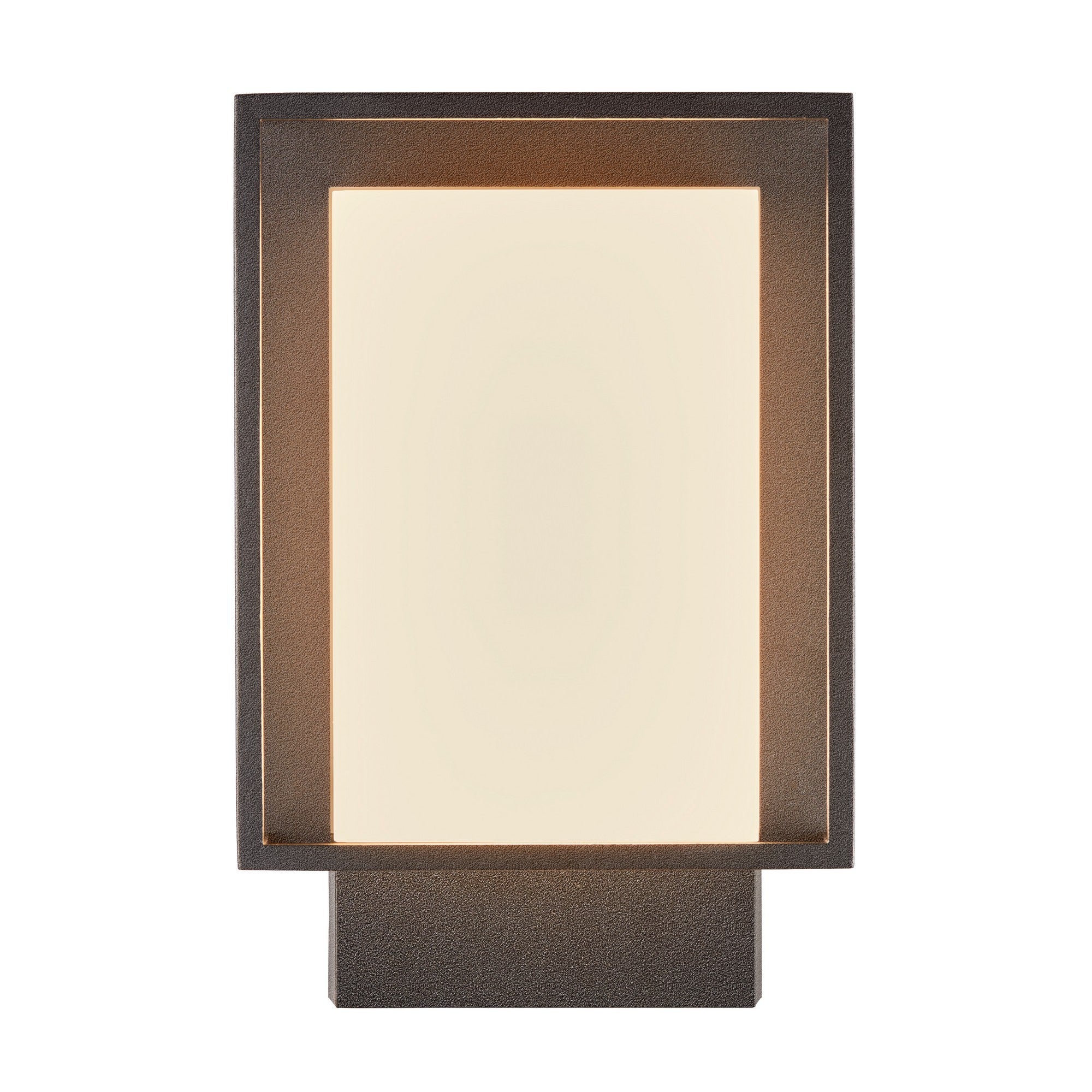 Nestor LED Outdoor Wall Light, Black/Opal