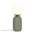 Notti Frosted Glass Globe Table Lamp