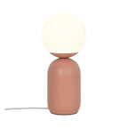 Notti Frosted Glass Globe Table Lamp