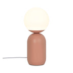 Notti Frosted Glass Globe Table Lamp