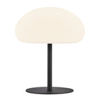 Sponge 34 Rechargeable Table Lamp, Black/Opal
