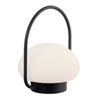 Sponge To-Go Rechargeable Lamp, Black/Opal