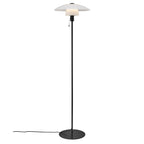 Verona Floor Lamp, Black/Opal