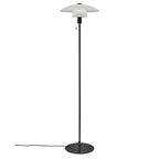 Verona Floor Lamp, Black/Opal