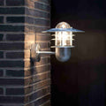 Nordlux Agger Galvanised Outdoor Wall Light - Outdoor Lighting 