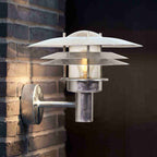 Nordlux Amalienborg Wall Light - Galvanised Steel - Outdoor Lighting 