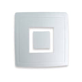 Avery Geometric Paintable Ceramic Wall Washer