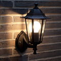 Nordlux Cardiff Traditional Wall Lantern - Black 