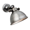 Chester Adjustable Wall Sconce, Antique Silver