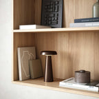 Arcello Rechargeable Table Lamp, Burnished Brass