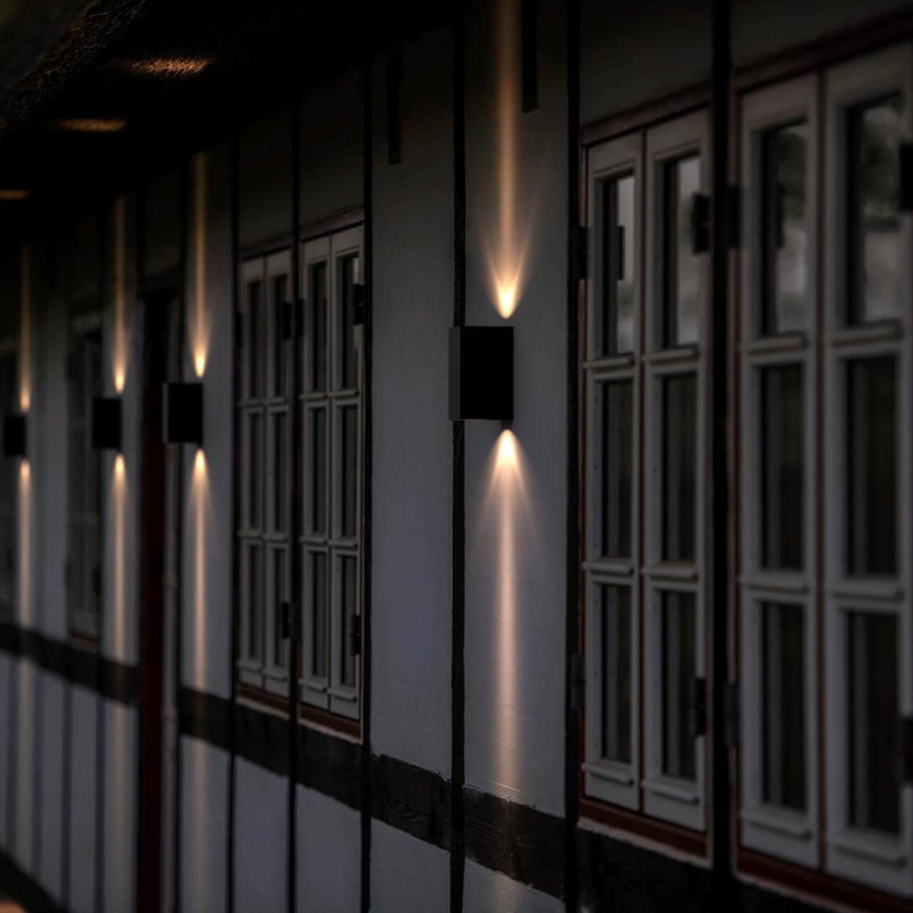 Nordlux Asbol Black Wall Light 
