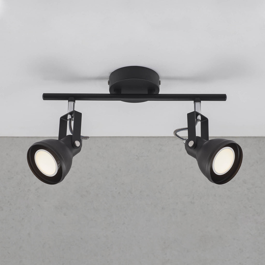 Nordlux Aslak 2 Spotlight Bar - Black