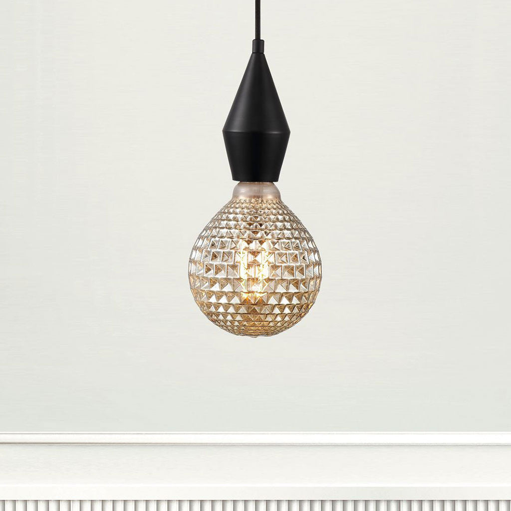 Nordlux Avra Dent LED Decorative Bulb - Smoke - Light Bulbs 