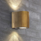 Nordlux Canto 2 LED Wall Light - Brass