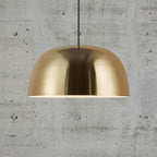 Nordlux Cera Brass Dome Pendant Light 