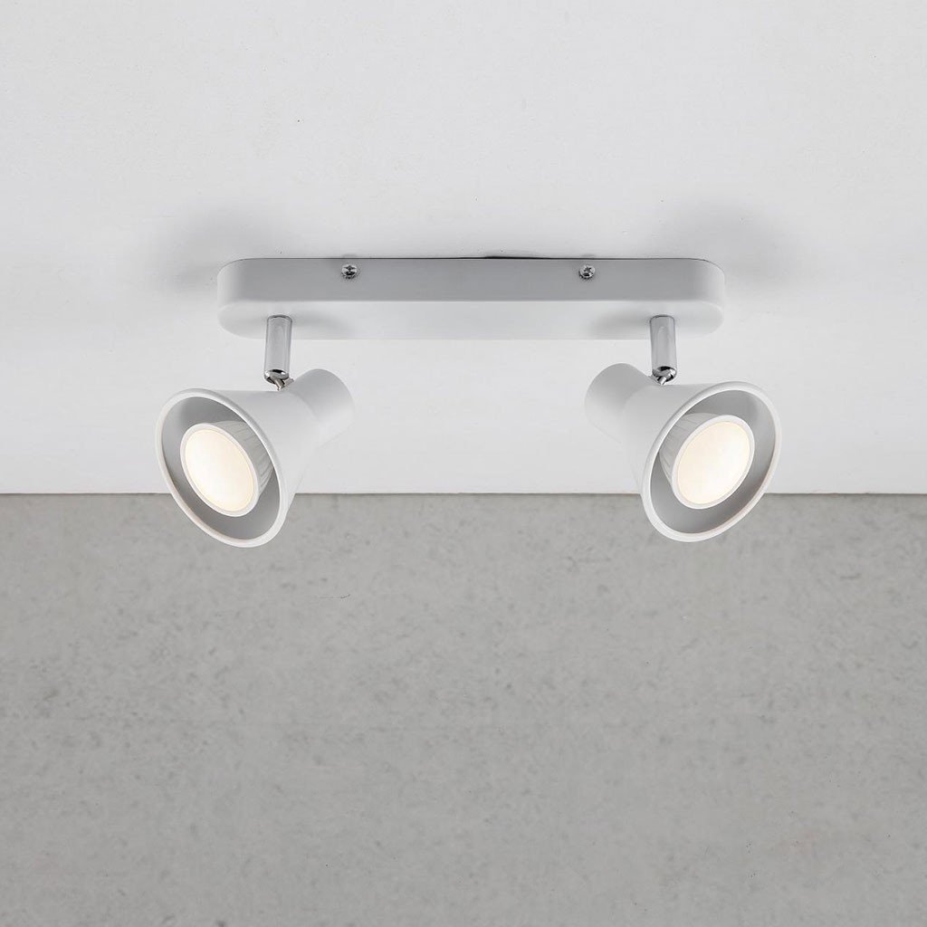 Nordlux Eik 2 Light Spotlight Bar - White