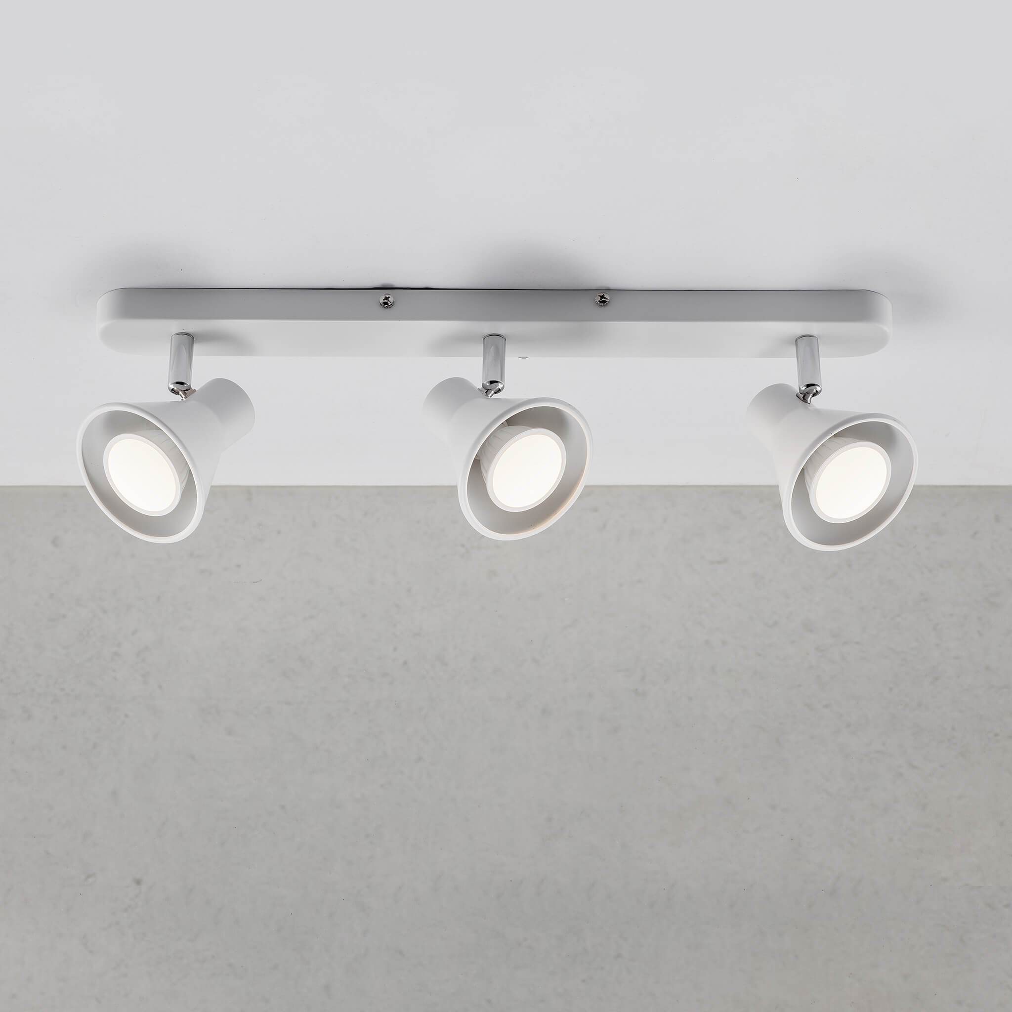 Nordlux Eik 3 Light Spotlight Bar - White