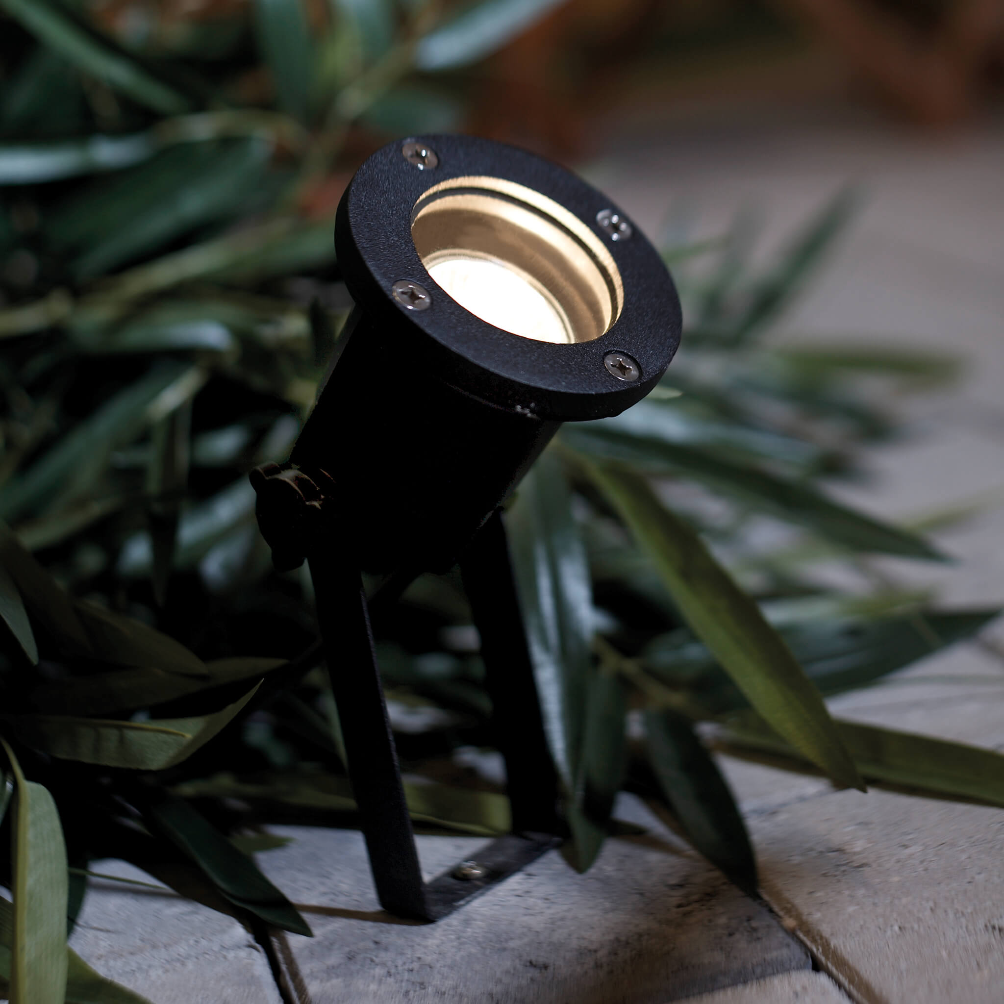 Nordlux Garden Stake 240v Spotlight - Black 