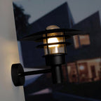 Nordlux Lonstrup 32 Wall Light - Black - Outdoor Lighting 