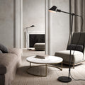 Nordlux Nordlux Stay Swing Arm Floor Lamp - Black