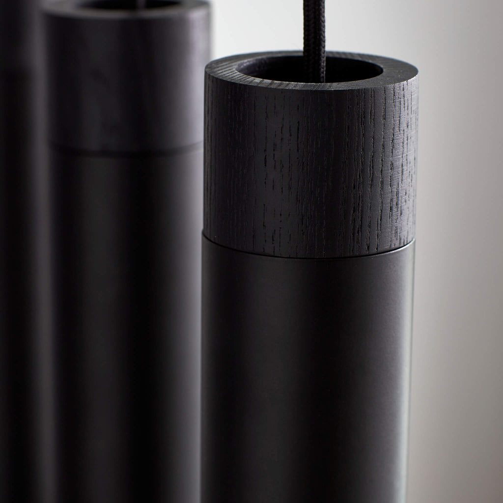 Tilo 5 Light Pendant, Black