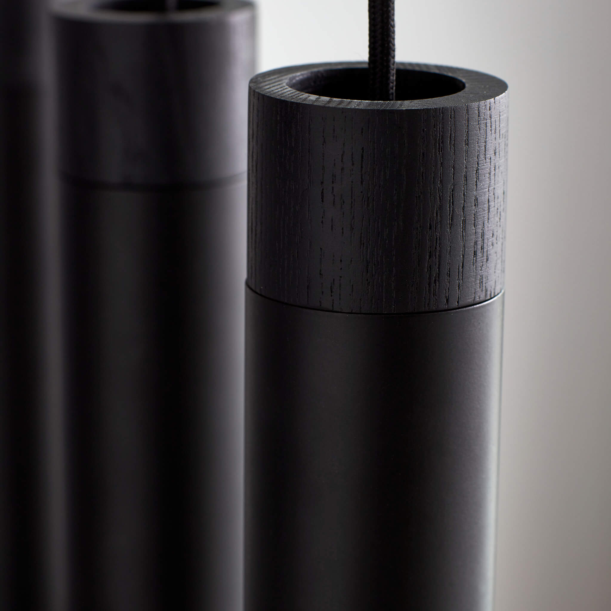 Tilo 5 Light Pendant, Black