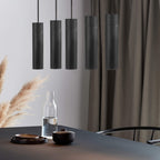 Tilo 5 Light Pendant, Black
