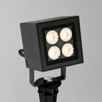 Square 8w LED Garden Spike Light